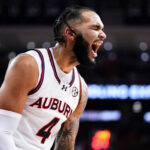 Auburn, AL - 20240207 - #12 Auburn Tigers Men's Basketball vs. #16 Alabama Crimson Tide