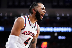 Auburn, AL - 20240207 - #12 Auburn Tigers Men's Basketball vs. #16 Alabama Crimson Tide